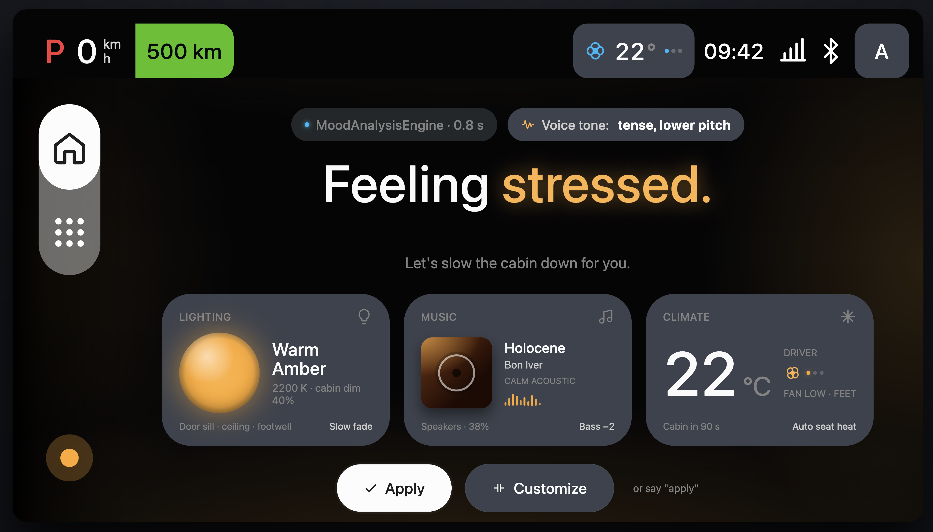Stressed state